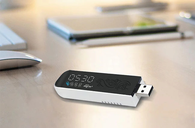 IAQミニCO2モニターCM01の通信