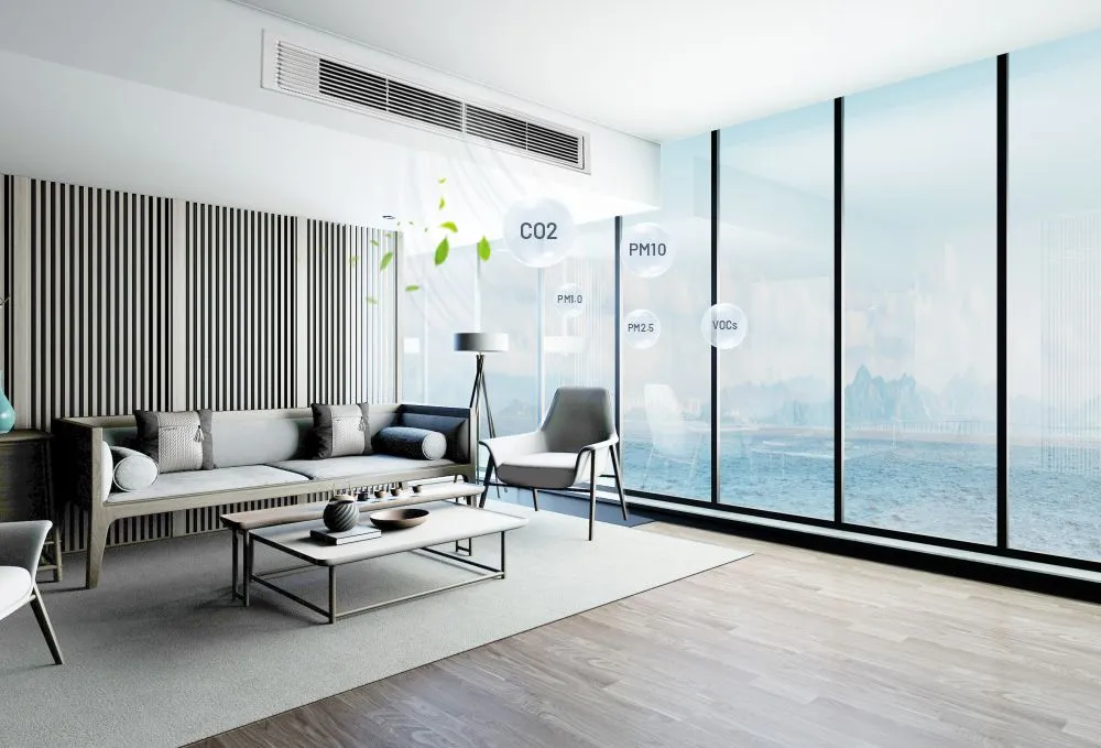 立方体の新鮮な空気システムのセンシングソリューション